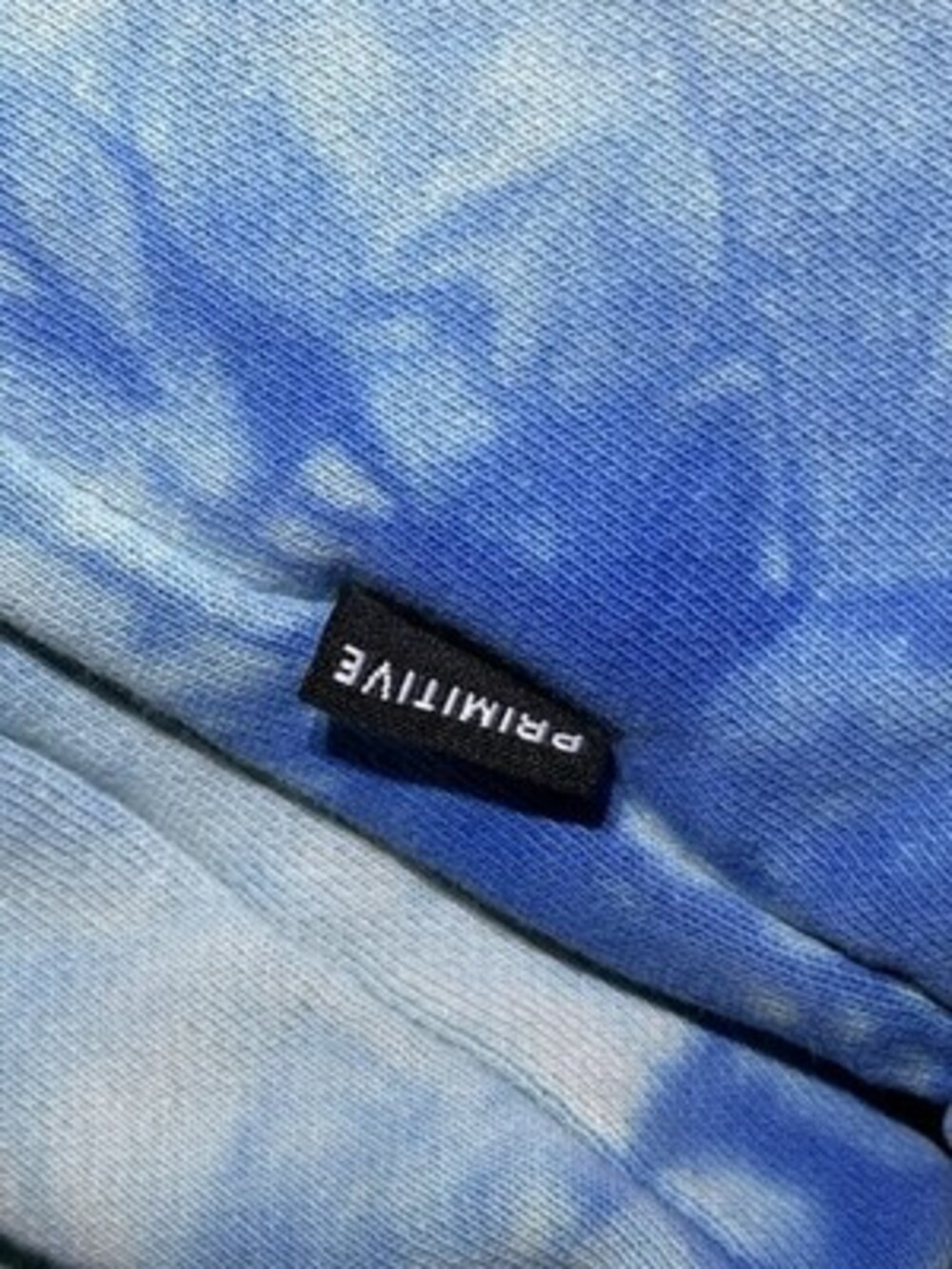 Primitive Dragonball Super Hoodie Men Small Blue Tie Dye Sweatshirt Y2K Pullover - Picture 8 of 8